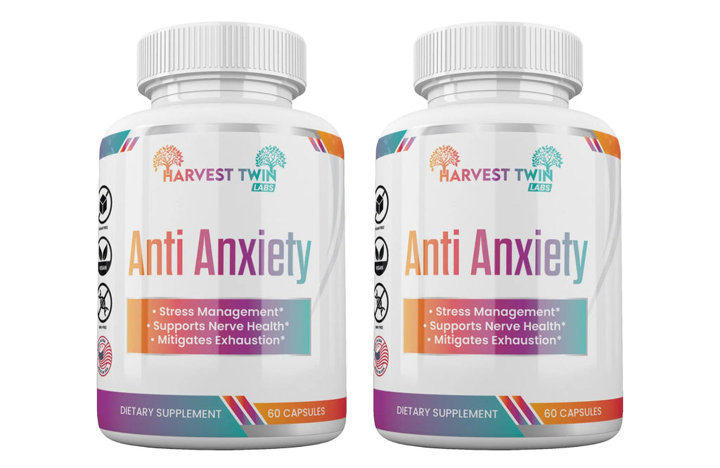 Anti-Anxiety Supplement for Stress Reduction, Cortisol Levels, Relaxation, and Mood Balance-4