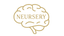 Neursery logo with brain outline on a white background