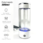 NNEDSZ 300ml H2 Hydrogen Water Bottle Alkaline Ionizer High compatibility AU-1
