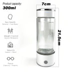 NNEDSZ 300ml H2 Hydrogen Water Bottle Alkaline Ionizer High compatibility AU-3
